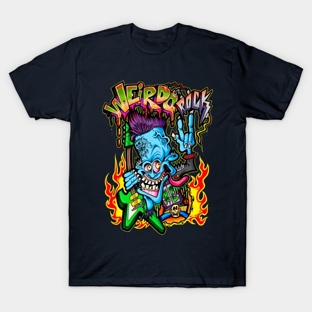 WEIRDO ROCK T-Shirt by Lowbrow Wear